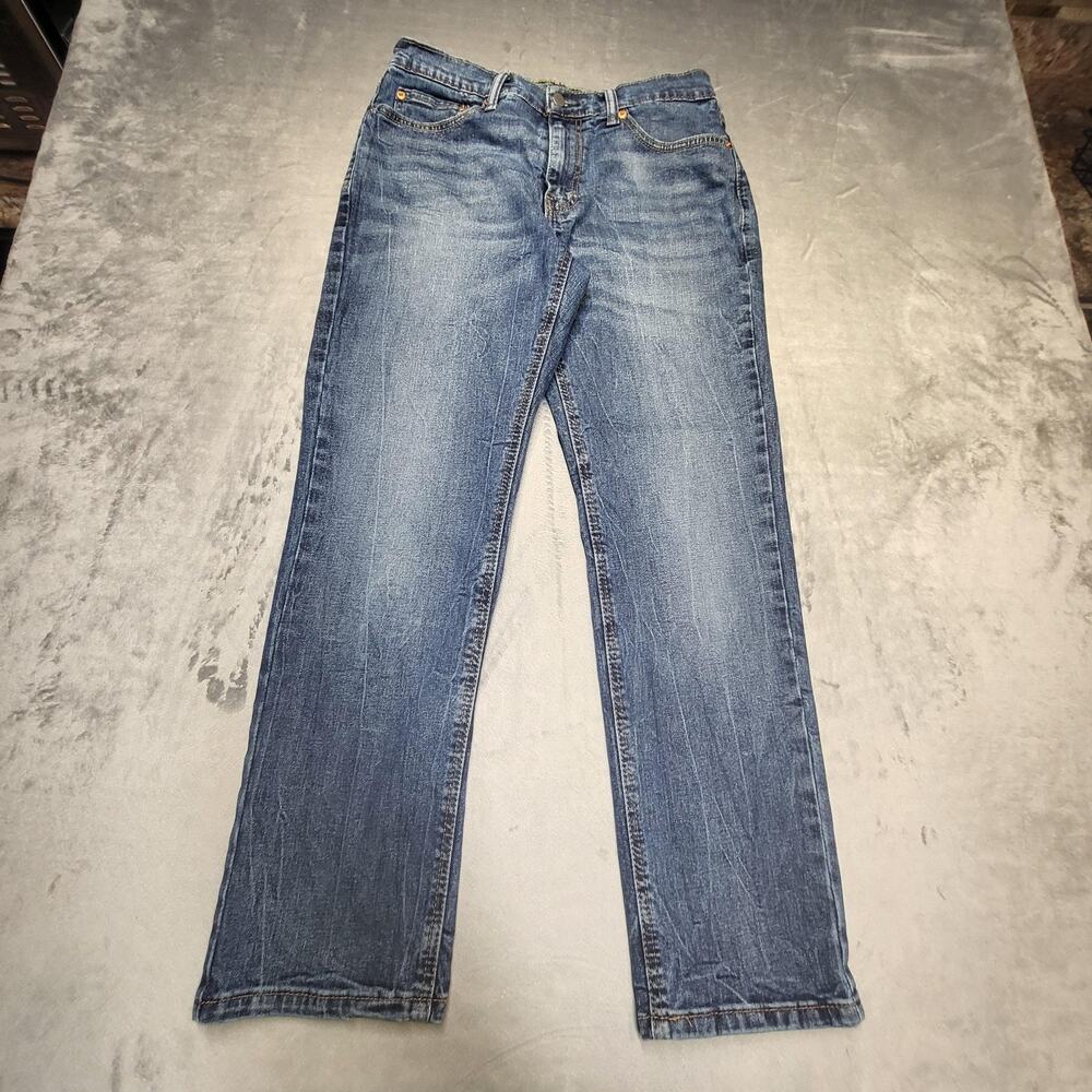 Levis 541 Jeans Mens‎ 31x30 Blue Medium Wash Tapered Athletic Denim Stretch